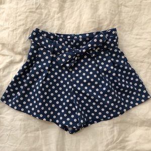Polk-a-Dot High Waisted Shorts